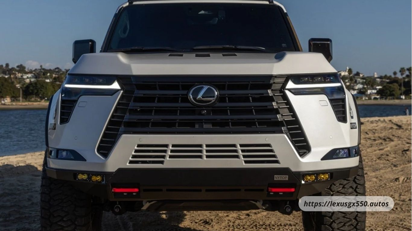 Iconic Design: Signature Lexus Grille and Lighting Elements of the GX 550