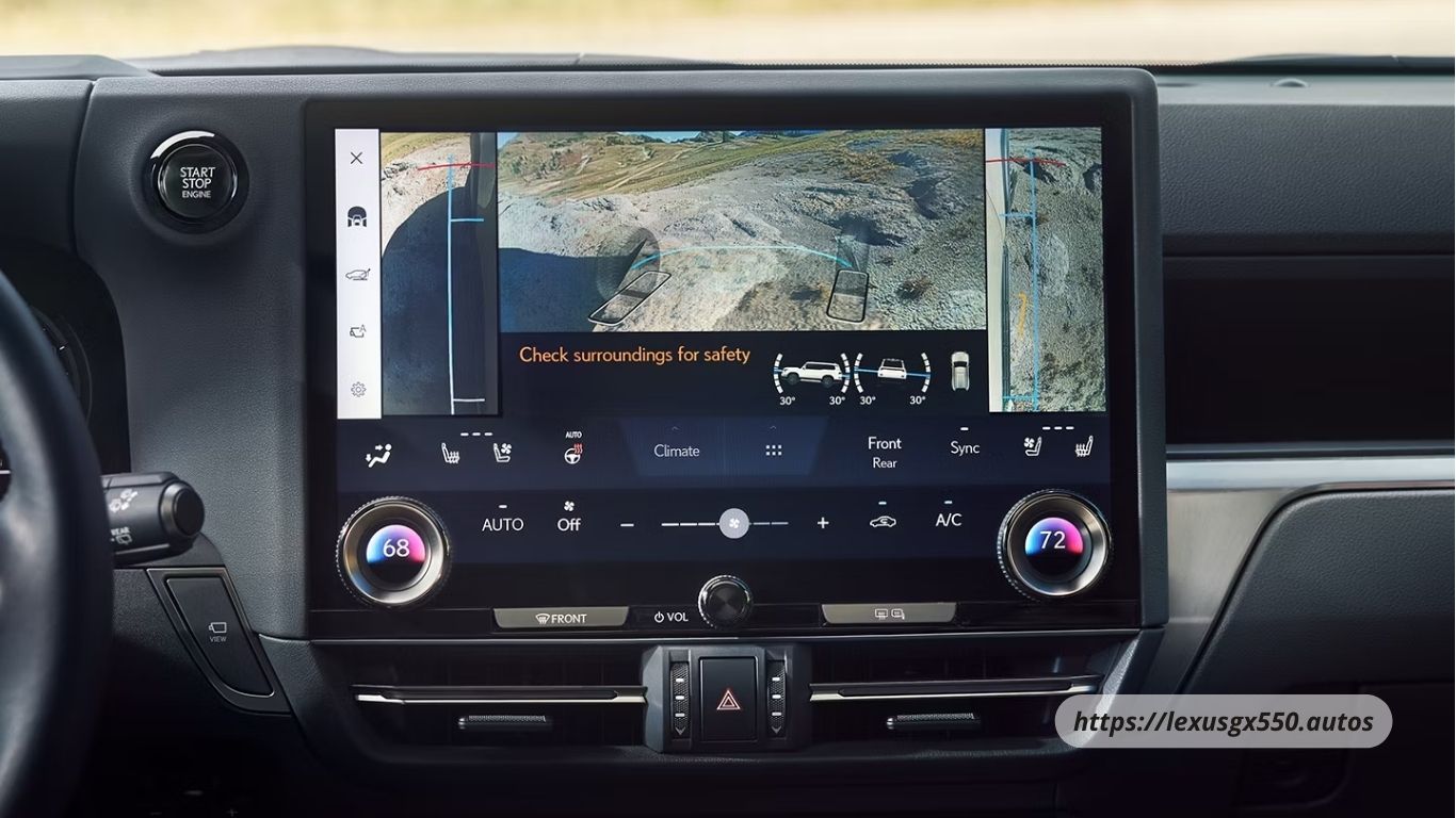 Seamless Connectivity: Touchscreen, Infotainment, and User Interface in the Lexus GX 550