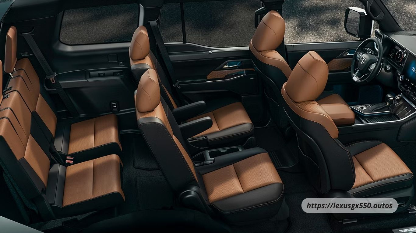 Luxury Meets Practicality: Seating Comfort and Premium Materials in the Lexus GX 550